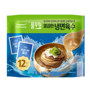 풀무원 깔끔한 냉면 육수 12p