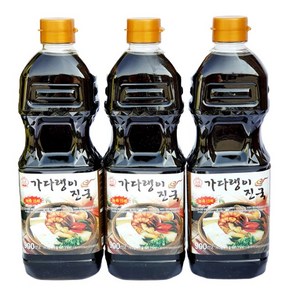 대성식품 가다랭이진국 900ml 농축15배 우동 가쓰오 진국 육수 장국, 3개