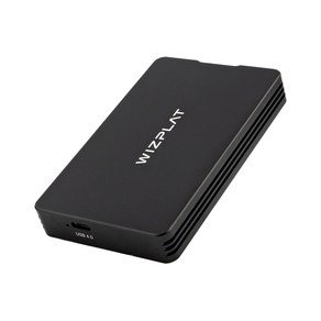 위즈플랫 플렉스 드라이브 외장 NVMe SSD 포터블 케이스 USB4 썬더볼트4 USB C TUB4000P