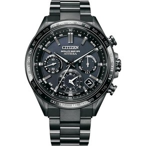 [Citizen] 손목시계 아테사 ATTESA 에코 드라이브 GPS 위성전파시계 사파이어 베젤 방수 CC4055-65E 남성 블랙