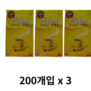 동서 맥심 모카골드 마일드 커피믹스 300T x 2박스