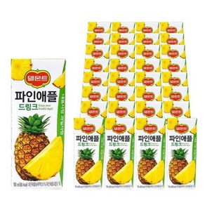 파인애플 파인애플맛 190ml 32개 팩음료 환타 착즙주스 청량 음료수 델몬트주스 웰치스 과즙음료 드링크