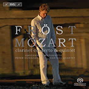 핫트랙스 WOLFGANG AMADEUS MOZART - CLARINET CONCERTO & QUINTET/ VERTAVO STRING QUARTET MARTIN FROST [SACD HYBRID] [모차르트: 클라리넷 협주곡 & 오중주 - 마르틴 프뢰스트]