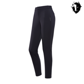 블랙야크 [ BLACK YAK ] 23년 !! 앞면과 뒷면 다른 소재를 사용한 산행시 편안하게 착용할 수 있는 여성 아웃도어 레깅스 팬츠 M우븐아깅스팬츠#2 BK 23SS