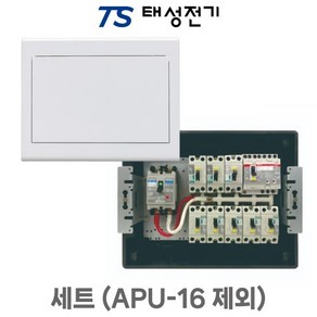 제일전기 주택 분전함 10회로 세트 (APU-16 제외), 1개