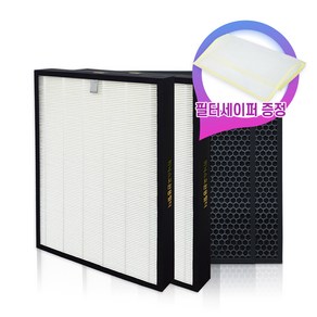 [필터왕국]위닉스 타워XQ500 공기청정기 AGX590W-W5필터 2SET, 타워XQ 일반형 2세트(헤파+탈취), 1개