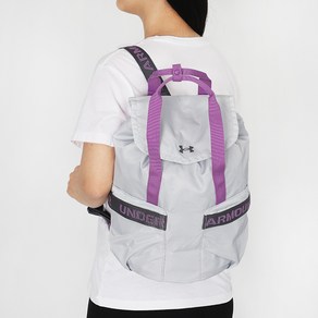 언더아머 우먼스 백팩 UA Favoite BackPack 그레이-퍼플, 상세설명참조, 1, 1개