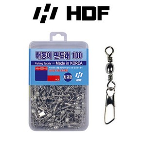 해동 HA-1251 핀도래 100 덕용 10호 12호 대용량 도래 낚시소품