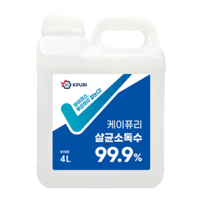 케이퓨리 뿌리는 살균소독제, 1개, 4L