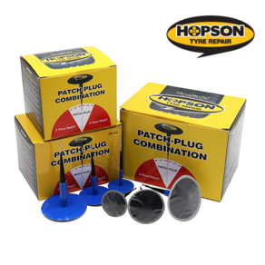 HOPSON 홉슨 타이어패치 버섯패치 타이어 펑크 수리 빵구 24개입 4mm/6mm/9mm