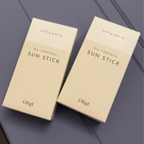 [1+1] 오브제 오일 컨트롤 노세범 선스틱 오브제오일컨트롤선스틱 오일컨트롤선스틱, 36g, 1개