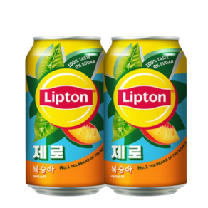 립톤 아이스티 복숭아 355ML 24개 제로