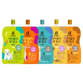 닥터할리 강아지 펫밀크 5종, 1개, 200ml