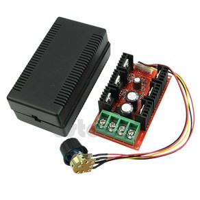 12V 24V 48V 2000W 최대 10-50V 40A DC 모터 속도 제어 PWM HHO RC 컨트롤러, 한개옵션0