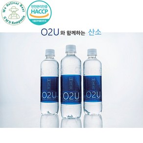 HACCP 청청 속리산 천연 약알카리 산소수 O2U