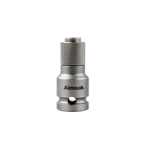 아임삭 임팩트렌치아답타 AWBA1255 12.7mm(사각)-6.35mm(육각) 임팩렌치아답타 렌치어댑터 AWBA-1255, 1개