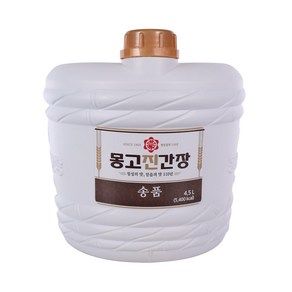 몽고 진간장 송품 4.5L, 1개