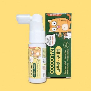 코쿤펫 반려동물 구내염 치료제 캣닢향, 12ml, 1개