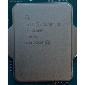 INTEL 코어13세대 i3-13100F 랩터레이크 3.4GHz 12MB 정품벌크 쿨러미포함