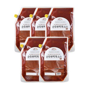 고추명가 순두부찌개 소스 2kg x 5개