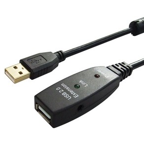 대원티엠티 USB2.0 리피터케이블 10m DW-USBE, 1개