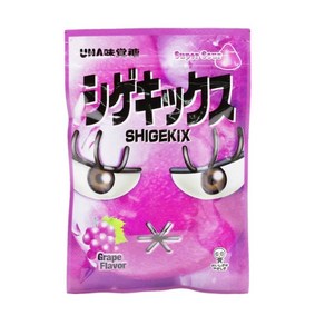 UHA Shigekix Bag Supe Sou Gummies - Gape Flavou 25g x (1 UHA 시게킥스 백 슈퍼 사워 구미 포도맛 25g x (1박스 10팩, 10개