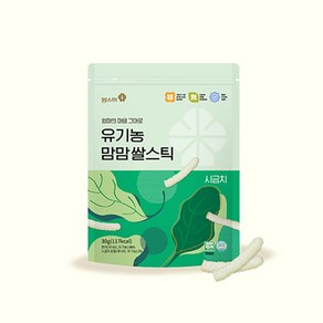 유기농 맘맘 쌀스틱, 1개, 30g