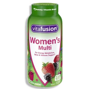 Vitafusion 비타퓨전 우먼스 멀티 여성용 멀티비타민 220구미 1병, 1개