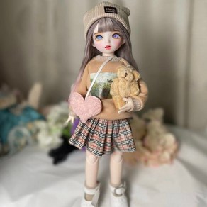 관절인형 사람 인형 구관 육일돌 여자 미니돌 bjd 인형돌 키덜트 윙키돌 구체관절 30cm, W, 1개