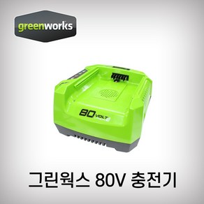 그린웍스 충전기 80V 급속충전기, 1개