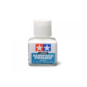 타미야 공구 프라이머 [87096] Liquid Pime (White/40ml), 1개