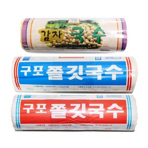 금성제면 구포 쫄깃국수 소면1.4kg *중면1.4kg *감자국수1kg, 1개