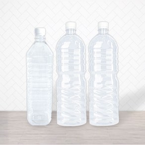 사각생수용기 1.5L/1.8L(50개) 투명, 50개, 1.8L