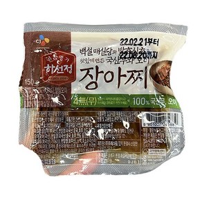 CJ 하선정 먹기좋게썰은장아찌, 1개, 150g