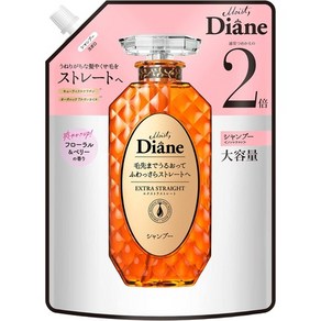 일본직발송 6. DIANE 다이안 【대용량】샴푸 [스트레이트] 플로럴베리의 향기 퍼펙트 뷰티 엑스트라 스트, 꽃, 660ml x 1, 1개, 660ml