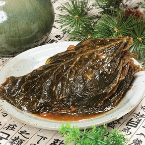 순창고전 된장 콩잎장아찌 1kg /맛있는 양념절임 밥도둑 간단밑반찬, 1개