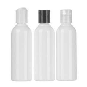 [10-25개묶음판매] 프레스캡 30ml 50ml 60ml 75ml 80ml 100ml 똑딱이캡 공병 화장품 허브스프레이공병, 100ml 백색용기, 투명캡, 10개