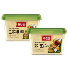 해찬들 고기전용 쌈장, 900g, 2개