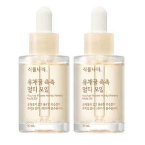 식물나라 유채꿀 촉촉 멀티오일, 2개, 30ml