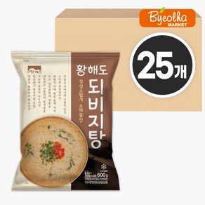 고향식품 옛맛 되비지탕 600g 냉동 대용량 업소용 식당용 콩비지찌개 즉석국