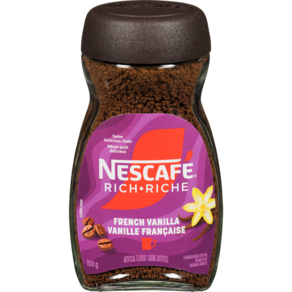 (캐나다 직구) 네스카페 리치 프렌치 바닐라 인스턴트 커피 100g 2개 NESCAFE RICH French Vanilla Instant Coffee