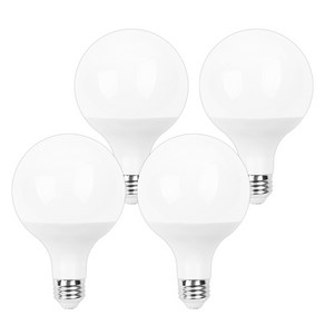 LED 볼전구 롱넥 12W, 주백색, 4개