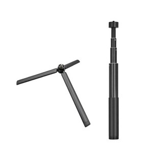 Gopo Insta360 DJI Feiyu 액션 카메라 마이크 스탠드 용 150cm Selfie 스틱 조정 가능한 연장 막대 폴, [01] Rod With Tipod, 1개