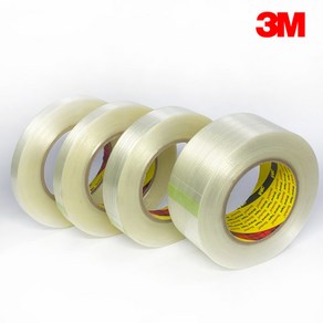 3M 8915 필라멘트 테이프 20mm 25mm 30mm 40mm 50mm 760mm, 50mm X 55M, 1개