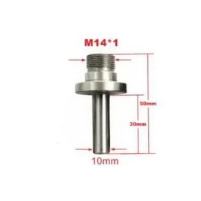 DIY CNC 미니 선반 척용 M14 어댑터 M14 * 1 커넥팅로드 커넥터 부싱 6mm 8mm 10mm 12mm 14mm 15mm 16mm 19mm 1, 10) 10mm-30-M14, 1개