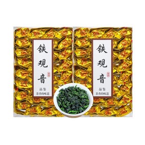 티류으스 [맛있다] 향기 중국 복건성 안계현철관음차 우롱차 500g 철관음 티류으스 10대 티류으스202중국복건성 전통안계철관음차 500g 개별포장 64개입 4개 1세트 1개