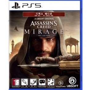 [중고] PS5 어쌔신크리드 미라지 디럭스에디션 (한글판) ASSASSIN'S CREED MIRAGE