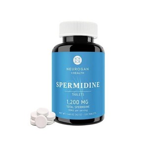 Neurogan Spermidine Supplement - 1200mg - 99% Pure 100x More Potent Than Rice & Wheat Germ Extract -