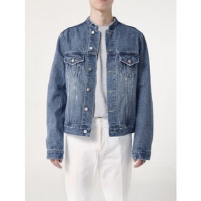 자체제작 당일배송 차이나카라 데님 자켓 stand colla denim jacket