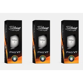 PRO V1, 화이트, 3개